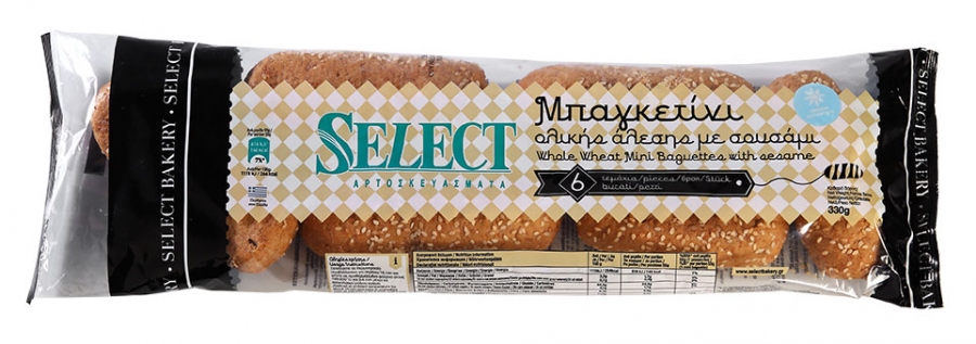 Select Baguette Ολ. Αλέσεως 13cm/6τμχ