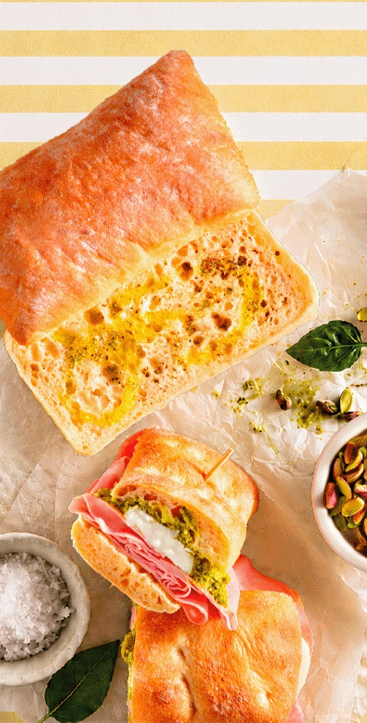 SANDWICHES O' CLOCK CIABATTA