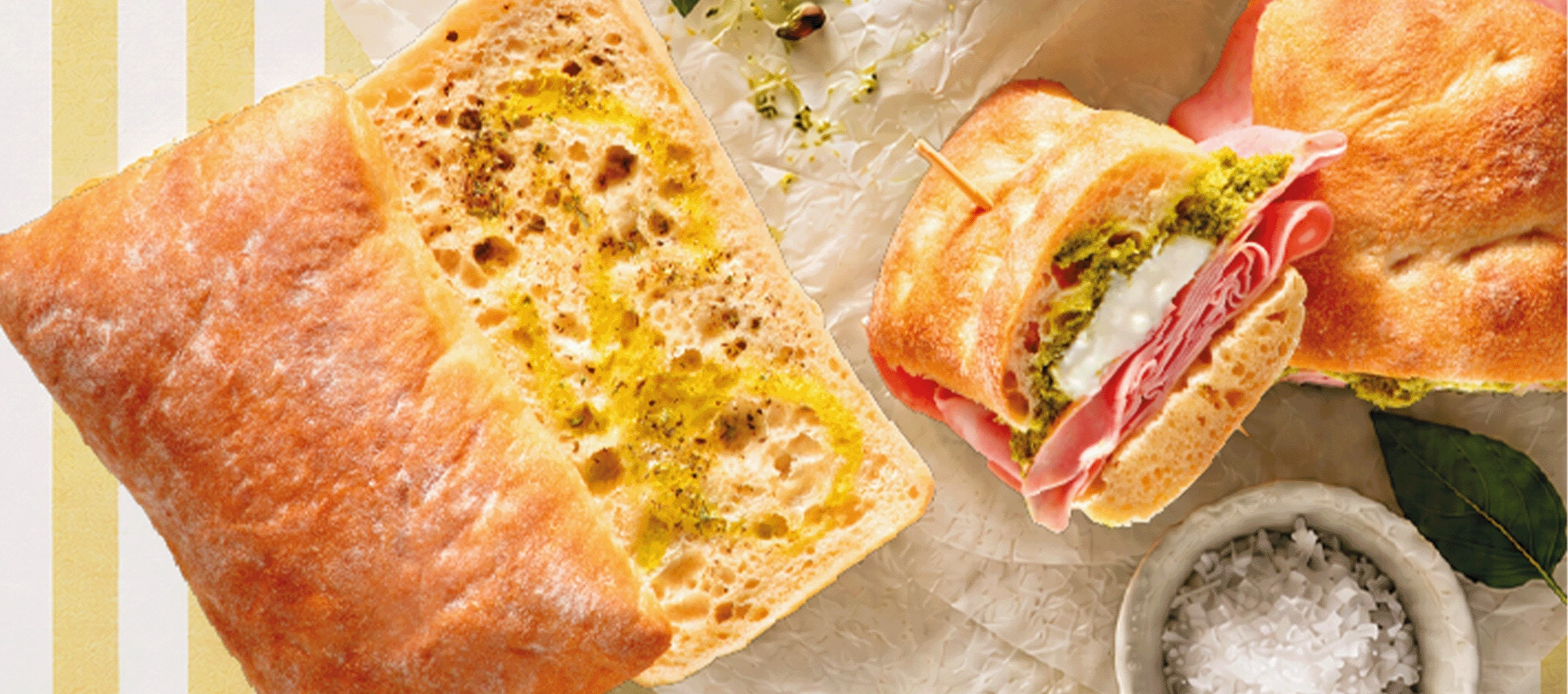 SANDWICHES O' CLOCK CIABATTA